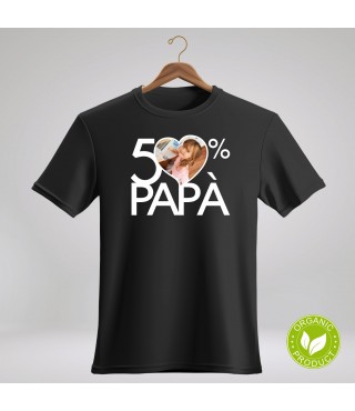 T-Shirt Personalizzata 50 Percento Papà