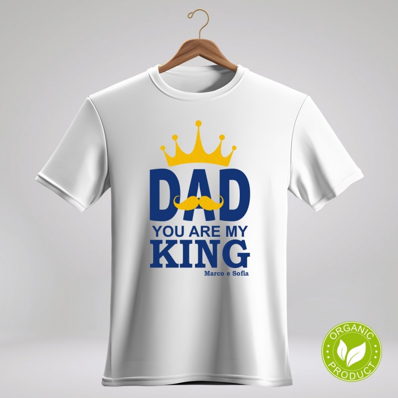 T-Shirt Personalizzata Re Papà